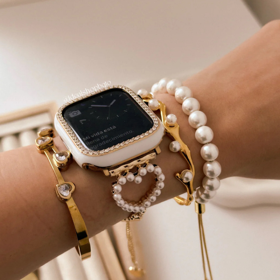 Correa IWatch Perlas