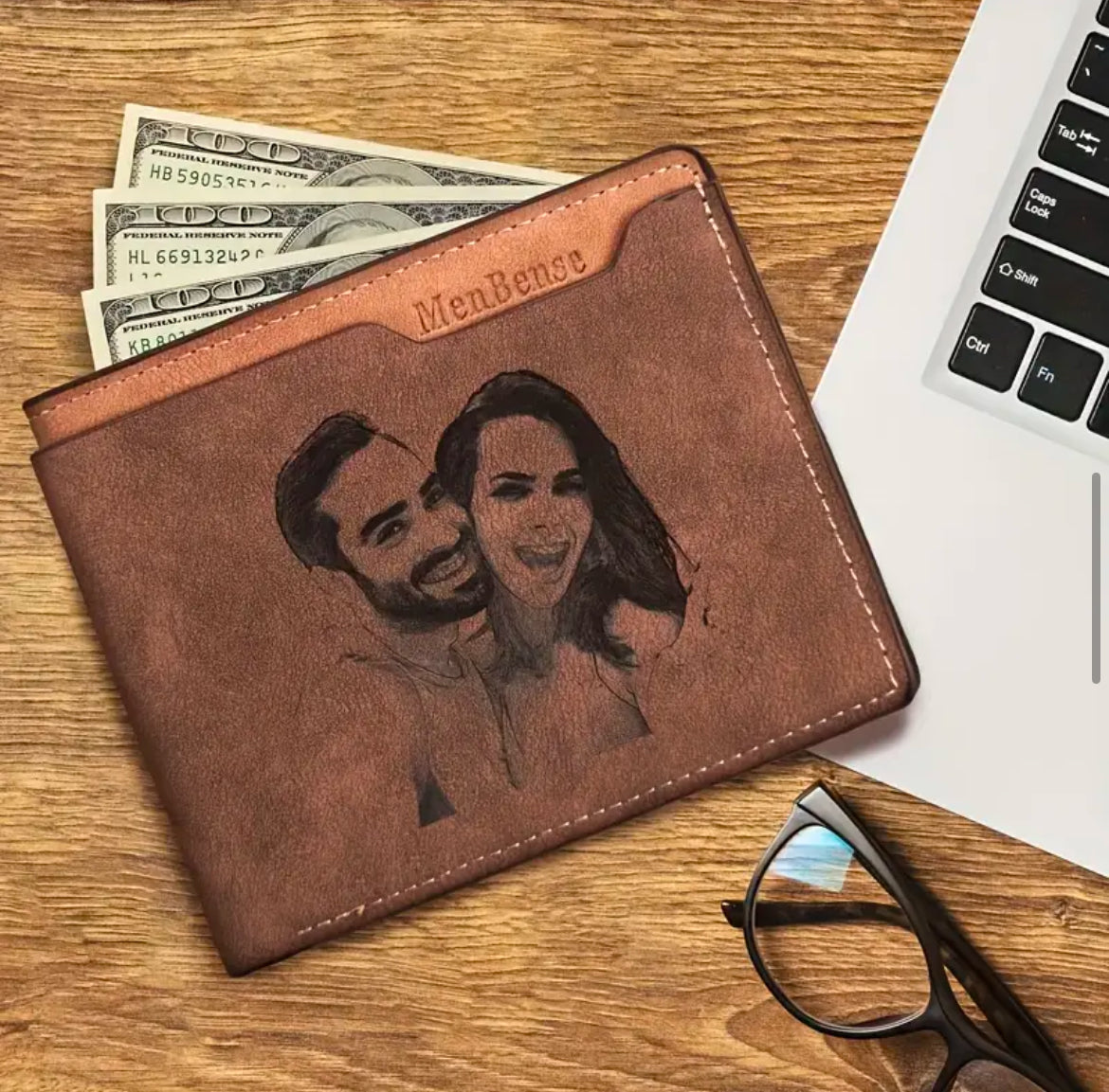 Cartera personalizada para él